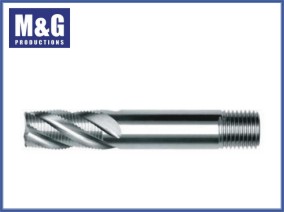 Roughing End Mills, Threaded Shank