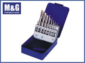 14-Piece Spiral Point Tap and Drill Set